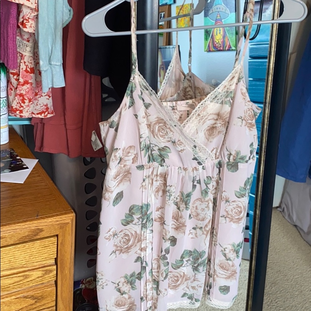 Floral lace Cami